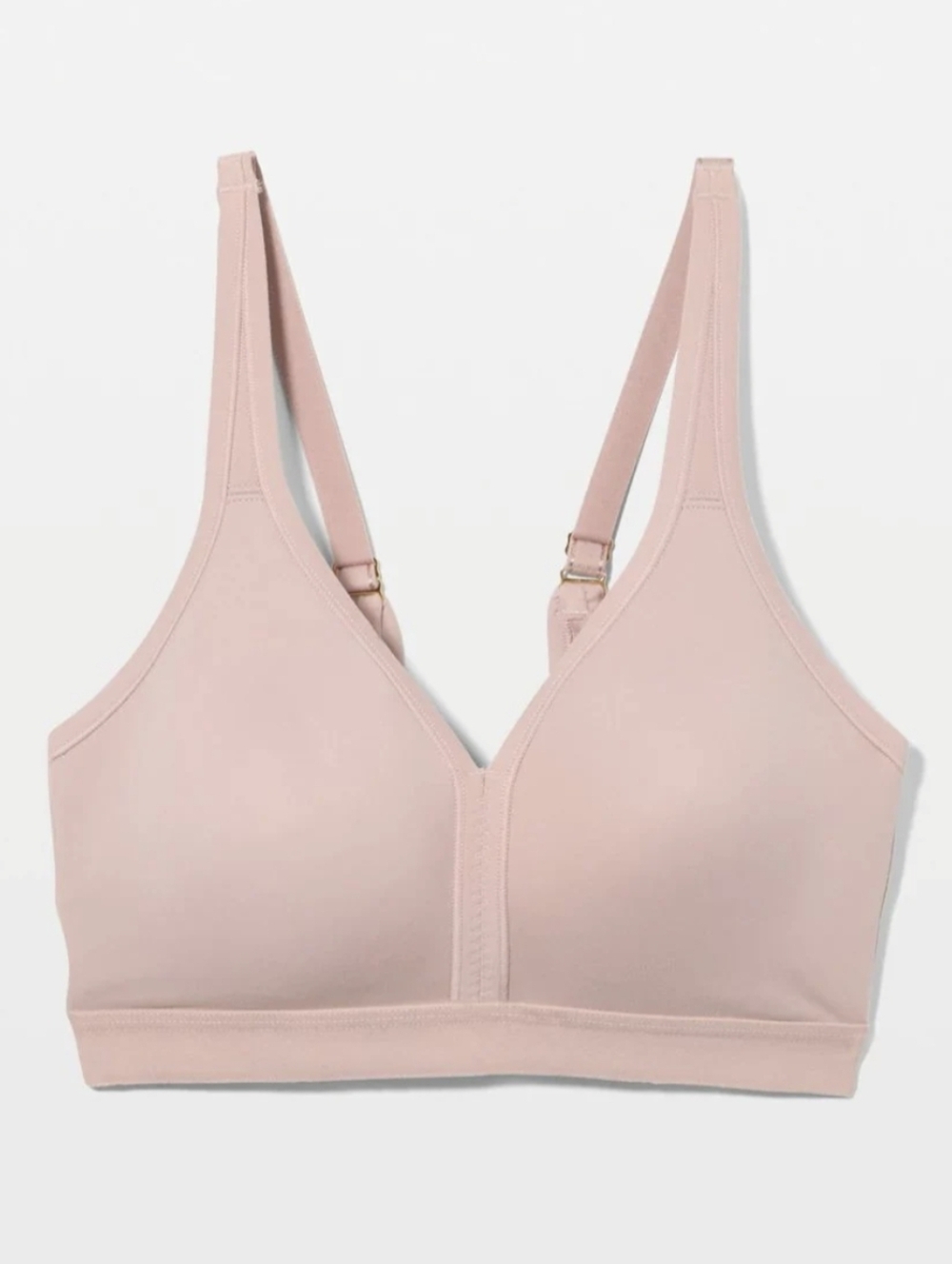 NWT Soma Embraceable Full Coverage Wireless Unlined Bra - Adobe Rose 42D